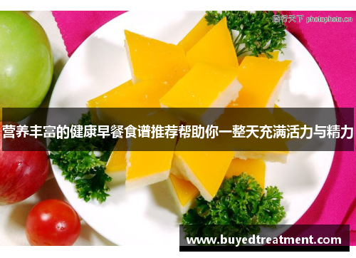 营养丰富的健康早餐食谱推荐帮助你一整天充满活力与精力